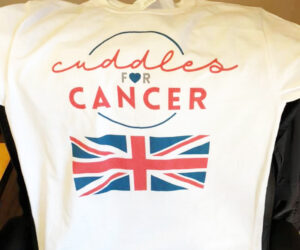 Cuddles for Cancer UK tshirt