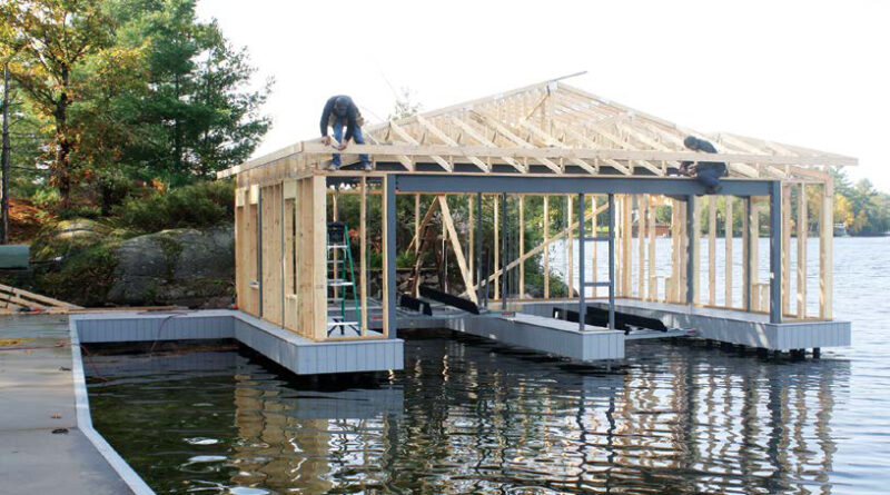 building a boathouse