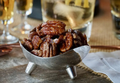 SPICY CANDIED PECANS